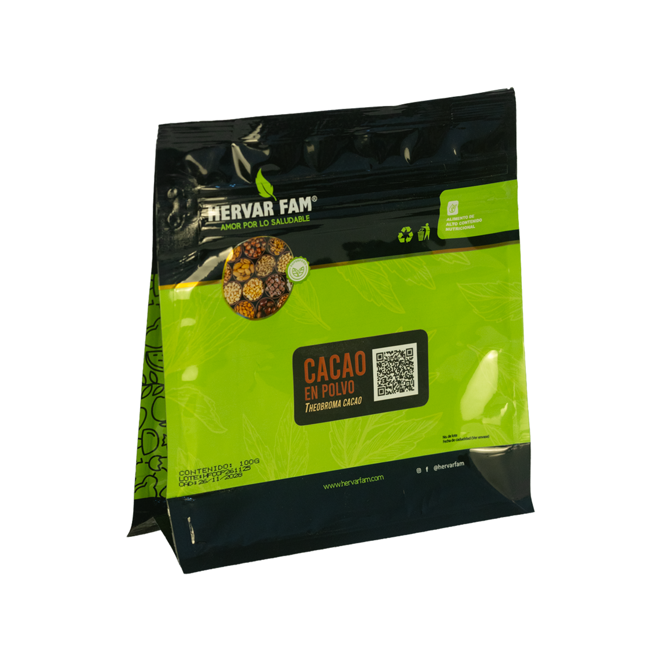 CACAO (Theobroma cacao) POLVO 100 g
