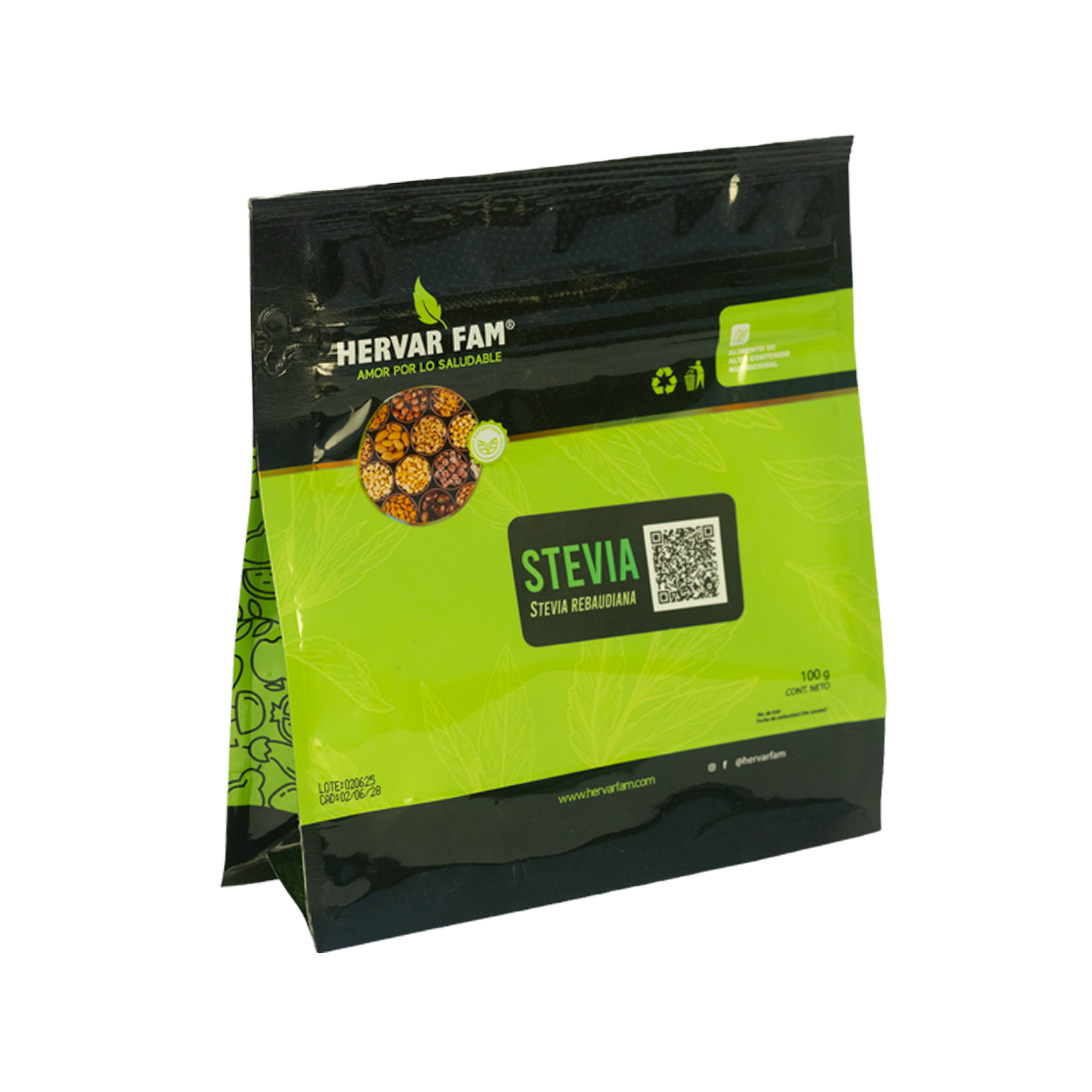 STEVIA (Stevia Rebaudiana) (HOJA ENTERA)