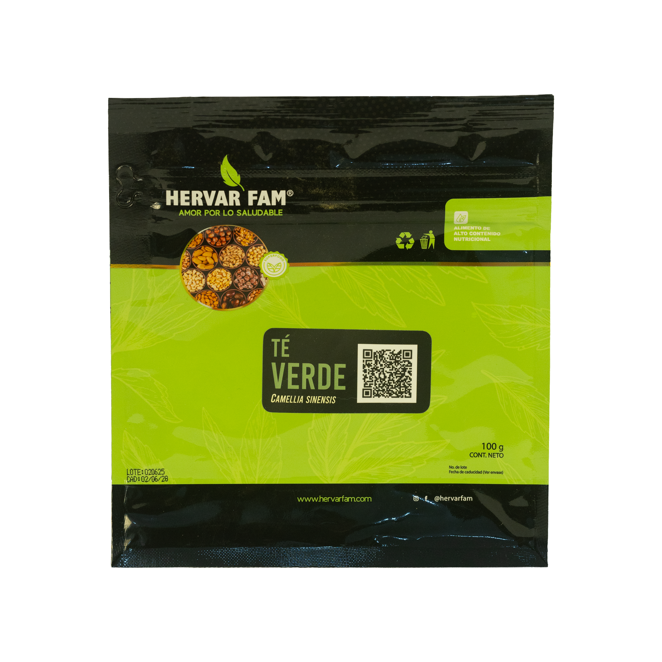 TÉ VERDE POLVO (Camellia sinensis)